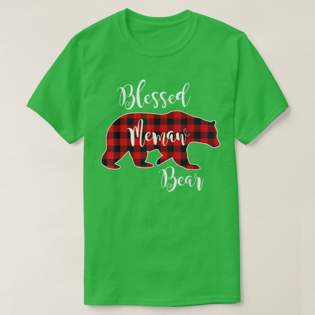Camiseta Bela-Manteiga Vermelho Buffalo Cheque Xadrez Diver (Frente do Design)
