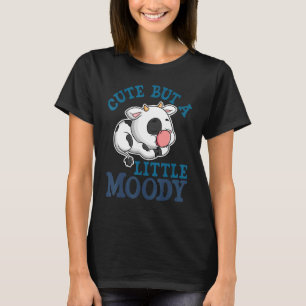 Camiseta Bela, Mas Um Pequeno Vaca Moody Whperer Animal