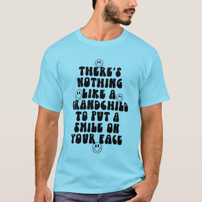 Camiseta Bela neta sorri arte de palavras (Frente)