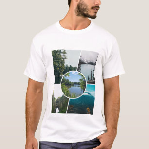 Camiseta Bela paisagem de praias