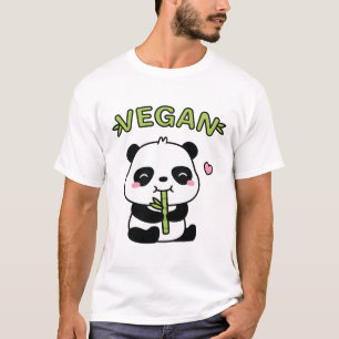 Camiseta Bela Panda Gosta De Ser Vegan