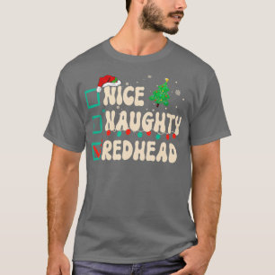 Camiseta Bela Papais noeis da Lista de Natal de Ruiva Cla