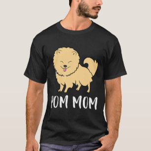 Camiseta Bela Pomerânia Mãe Bela Pom Mãe Cão Pomerano