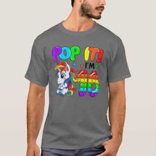 Camiseta Bela Pop de Brinquedos de Fidget do Unicórnio Sou