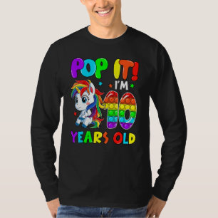 Camiseta Bela Pop de Brinquedos do Unicorn Fidget Eu tenho