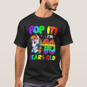 Camiseta Bela Pop de Brinquedos do Unicorn Fidget Eu tenho 