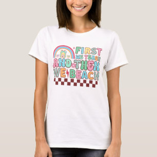 Camiseta Bela praia Professor de Arte Palavra