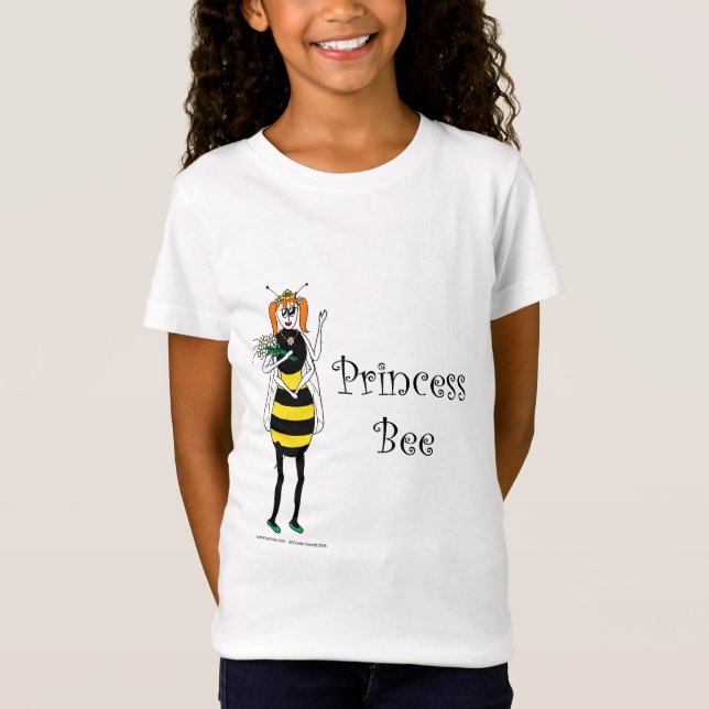 Camiseta Bela Princesa de Cartoon (Frente)