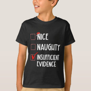 Camiseta Bela prova imprópria de Papais noeis de Natal