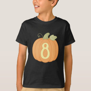 Camiseta Bela queda de abóbora 8º aniversário   Festa de Ha