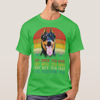 Camiseta Bela Retrora Cada Pica Que Você Faz Em Cada Refeiç