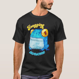 Camiseta Bela Sapo Gorda Animais Pet Sapo Sapo Srogging Awe