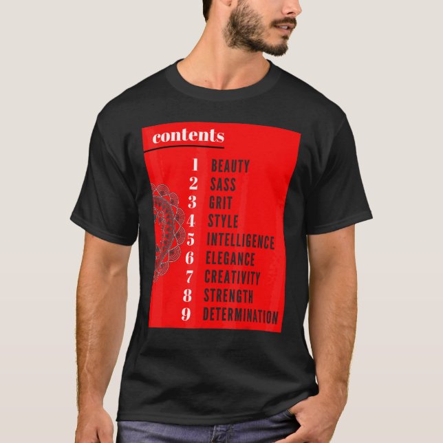 Camiseta Bela Sass Grit Style Intelligence Elegance Creat (Frente)