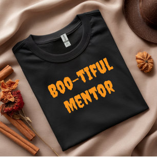 Camiseta Bela tipografia laranja Mentor