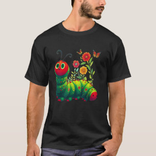 Camiseta Bela Transformação da Lagarta Comilona de Volta à