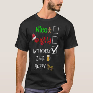 Camiseta Bela travessa Não se preocupe com o Bebendo de cer