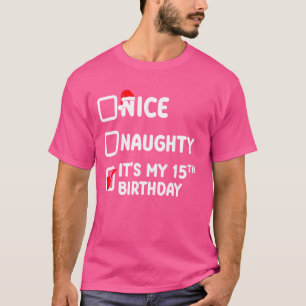 Camiseta Bela travessura, é o meu aniversário de 15, aniver