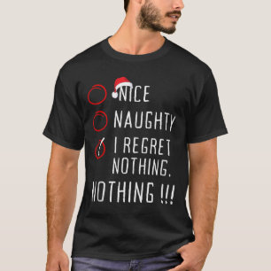 Camiseta Bela travessura Eu Não Me Arrependo De Nada De Hom