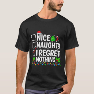 Camiseta Bela travessura, Não Me Arrependo De Nada De Natal