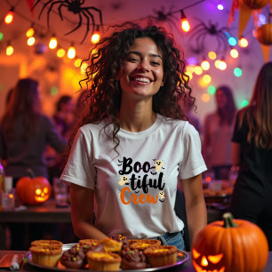 Camiseta Bela Tripulação: Feliz Halloween Fantasma