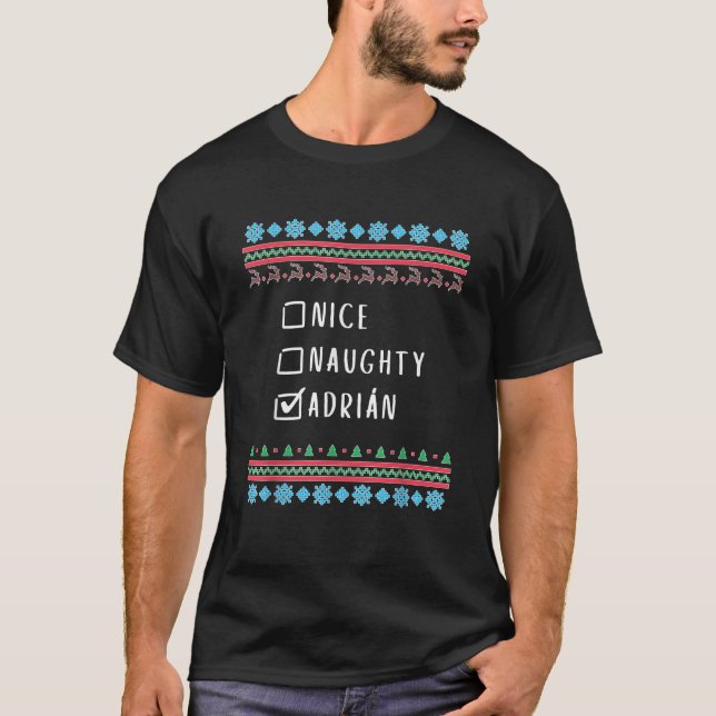 Camiseta Bela vadia Adri no estilo doce feio (Frente)