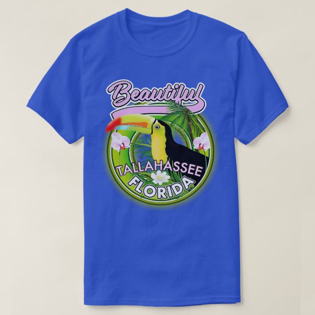 Camiseta Bela viagem Tallahassee florida (Frente do Design)