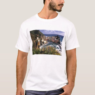 Camiseta Bela Vila de Vernazza em Cinque