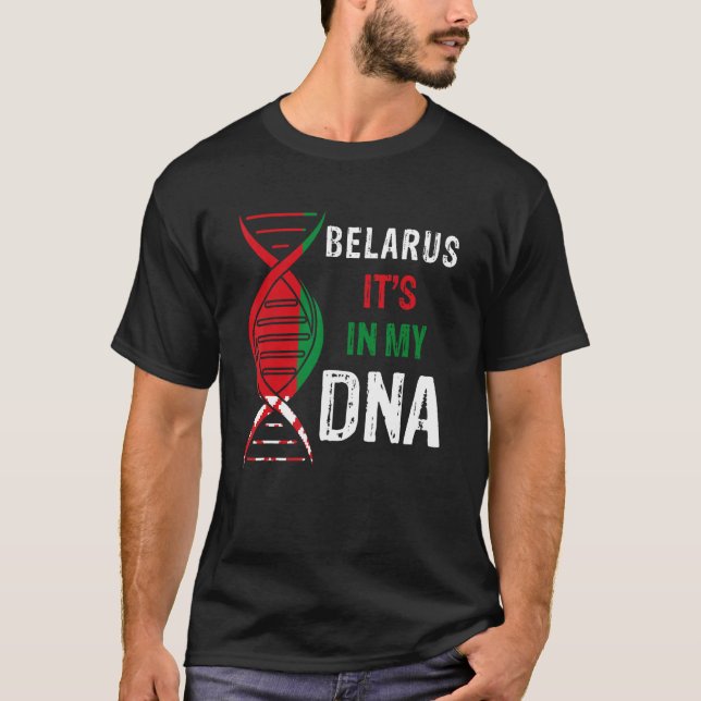 Camiseta Belarus It s In My DNA Proud Belarusian Belarus Fl (Frente)