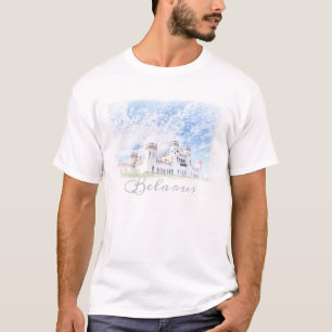 Camiseta Belarus Palácio Kosava Arquitetura Top