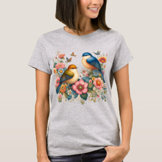 Camiseta Belas aves