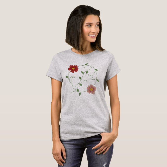 Camiseta Belas Florações  (Frente Completa)