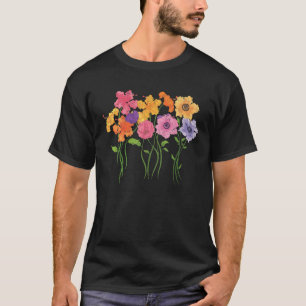 Camiseta Belas Flores Jardim Colorido Flor Desabrir B
