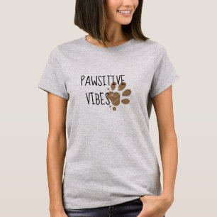 Camiseta belas vibrações pseudo-vivas amantes de gatos