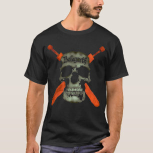 Camiseta Belegarth - crânio e espadas