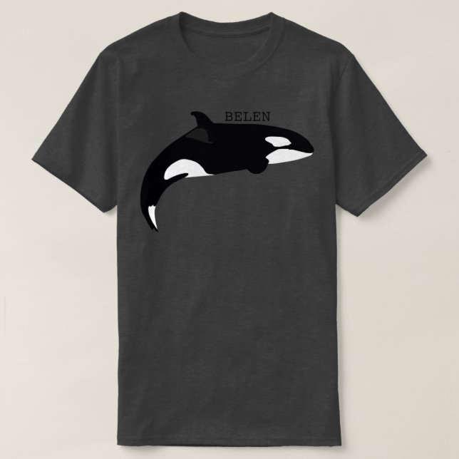 Camiseta BELEN the killer whale (Frente do Design)