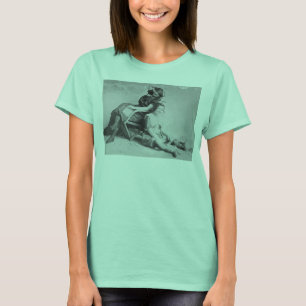 Camiseta Beleza Banheira - virada do século, vestido de pra