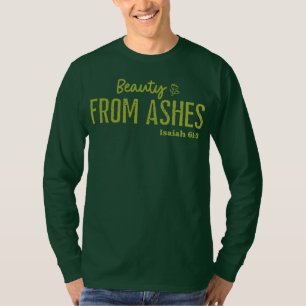 Camiseta Beleza das Cinzas Fé Cristã