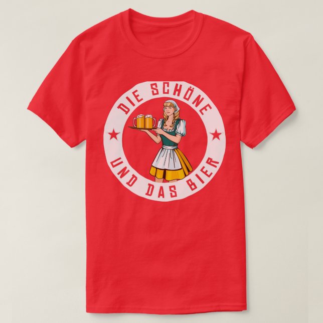 Camiseta Beleza e cerveja (Frente do Design)