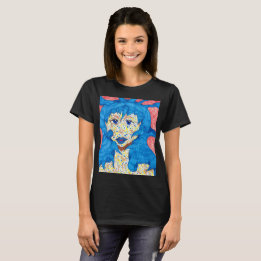 Camiseta Beleza em azul