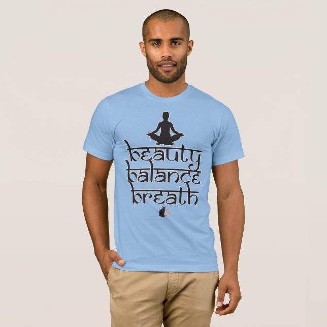 Camiseta Beleza Equilíbrio Respiração (Frente Completa)