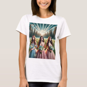 Camiseta Beleza Eterna: A Floresta Sonhadora do Infinito