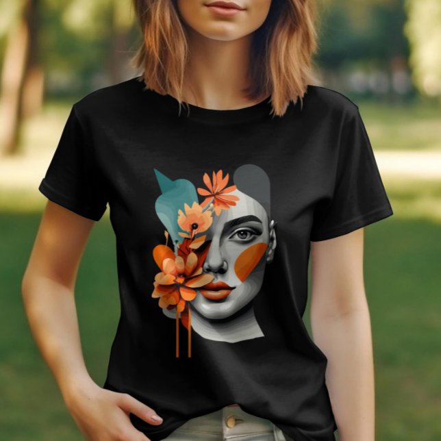 Camiseta Beleza Floral (Criador carregado)