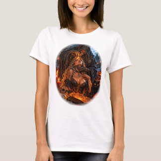 Camiseta Beleza no Abraço da Morte – Sexy Halloween Gótico