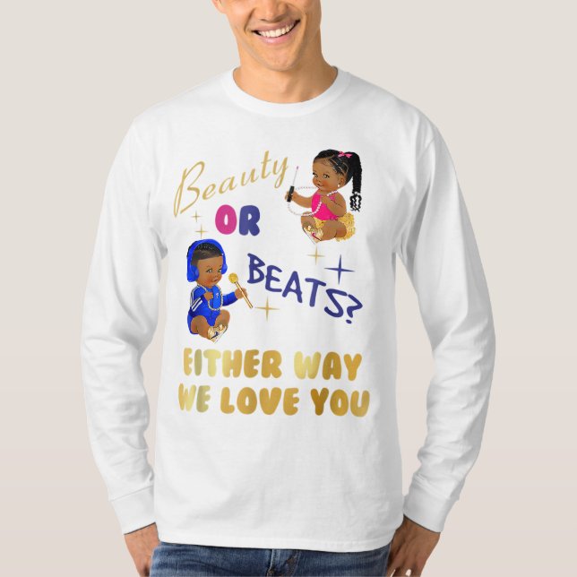 Camiseta Beleza ou Batida De Qualquer Forma Que Amo Você Re (Frente)