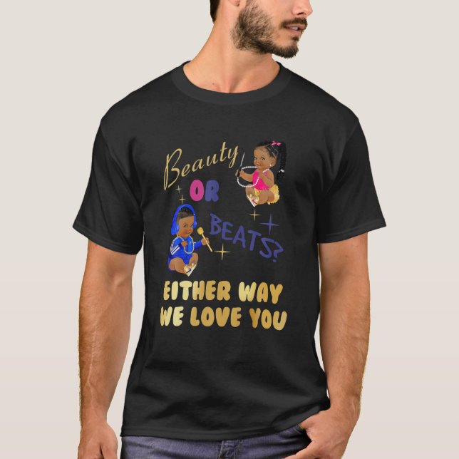 Camiseta Beleza Ou Batida De Qualquer Maneira Que Amo Você  (Frente)