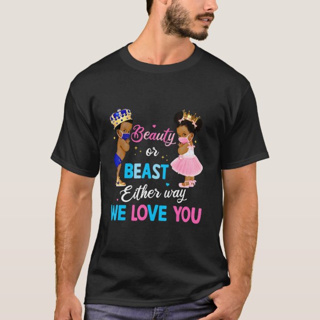 Camiseta Beleza Ou Besta De Qualquer Forma Que Amo Você Rev (Frente)