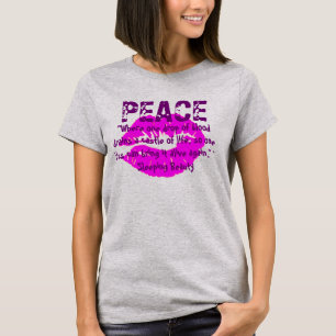 Camiseta Beleza para a paz -