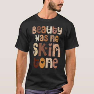 Camiseta Beleza sem complexidade, negro afro-americano