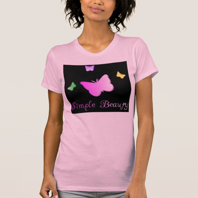 Camiseta Beleza simples (Frente)