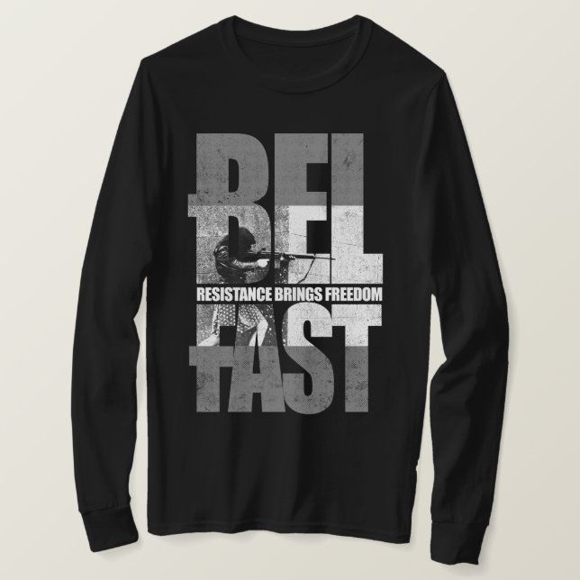 Camiseta Belfast 1972   (Frente do Design)